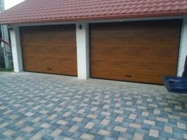 Usi de garaj sectionale fabricate in Romania