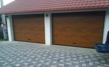 Uşi de garaj secţionale fabricate în România Usi de garaj sectionale fabricate in Romania
