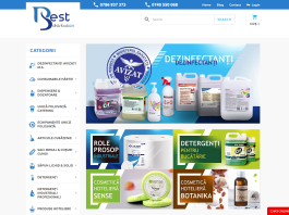 Descoperă un magazin online util cu echipamente și produse profesionale pentru curățenie