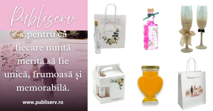 Creează o nuntă ca în poveşti cu Publiserv – Detalii care rămân în suflet